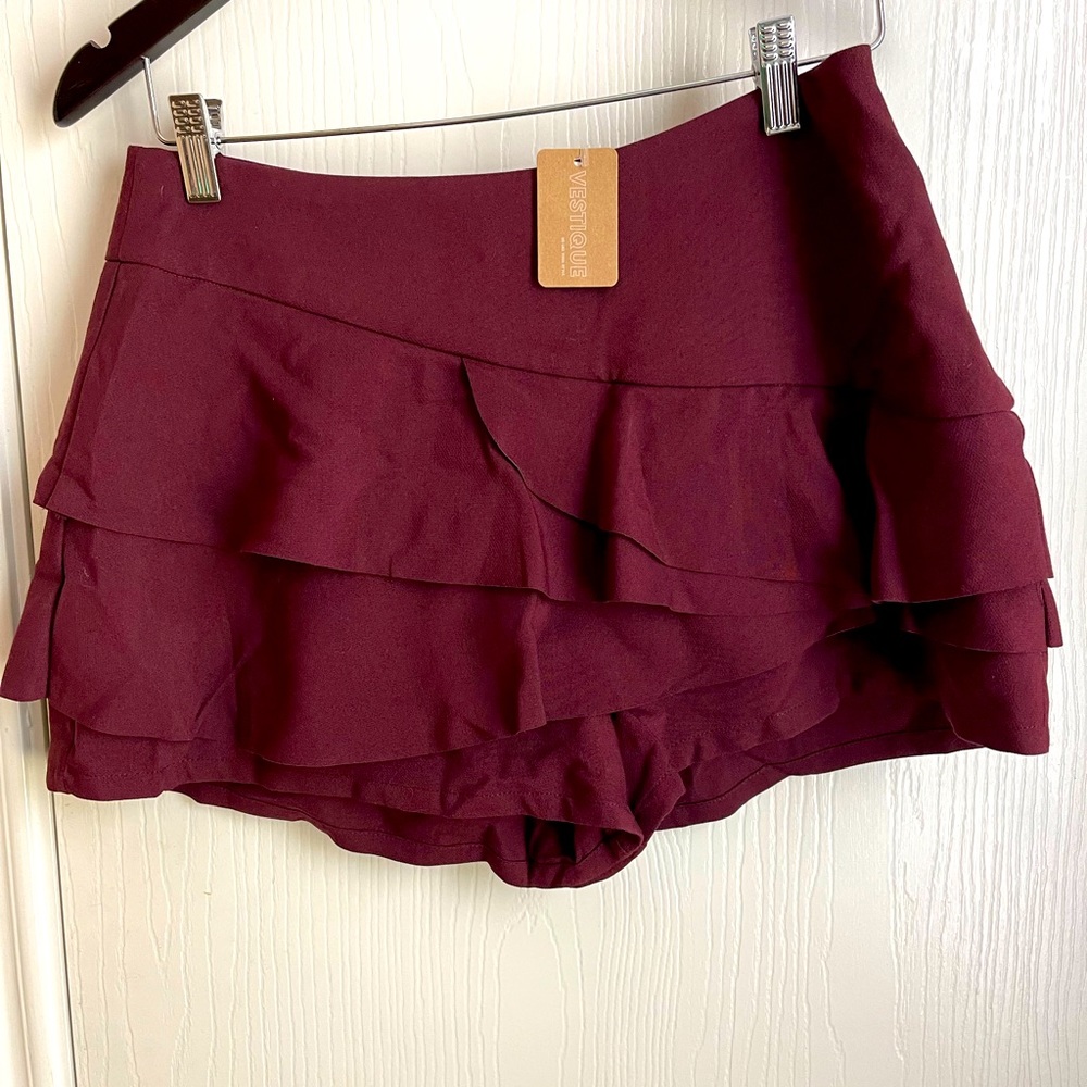 NWT Vestique maroon shirts Sz large